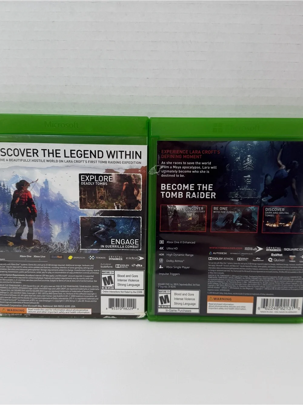 Xbox One Tomb Raider Games Bundle